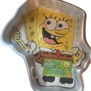 SpongeBob SquarePants Silver Cake Pan